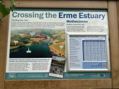 Wading The Erme needs a bit of forward planning and research of tide times (and heights) - the water is deeper on a neap tide